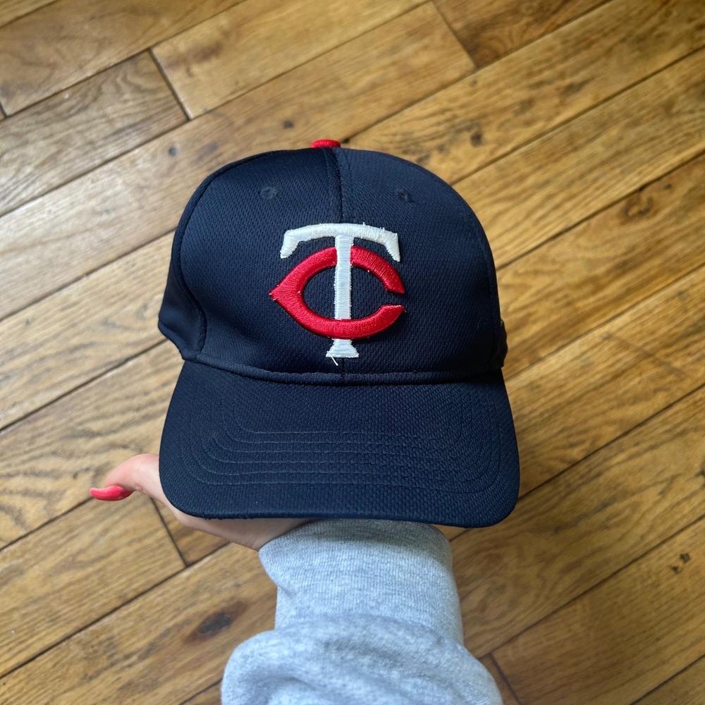 Minnesota Twins OC Sports Youth Baseball Cap Navy Blue MLB TC Logo Hat